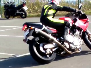 『セパハンを操る』 低速旋回　8の字　ヤマハTRX850