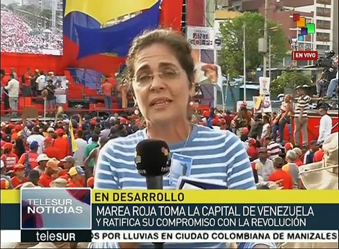 Exigen venezolanos respeto la soberanía nacional frente a injerencias