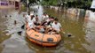 Bengaluru rains : Traffic jams, boats on streets, people fishing & what not| Oneindia News