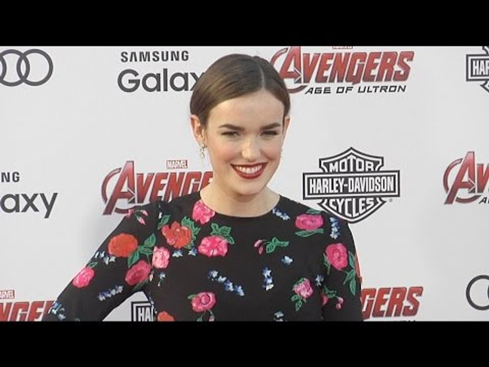 Elizabeth Henstridge "Avengers Age of Ultron" World Premiere Red Carpet