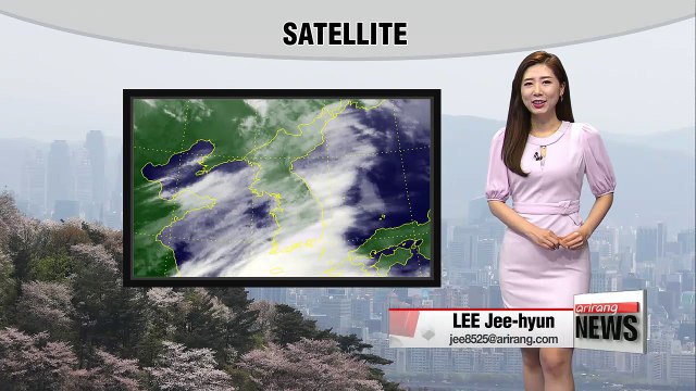 Dusty morning turns to rainy afternoon