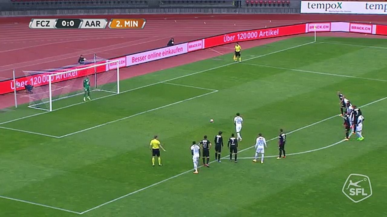 FC Zürich 1:0 FC Aarau (18April Swiss Challenge League)