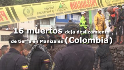 Download Video: Asciende a 14 cifra de muertos y 9 desaparecidos por lluvias en Manizales