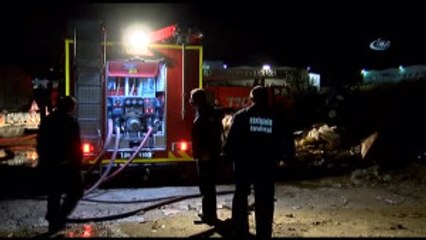 Eskişehir'de Ambalaj Fabrikasında Yangın