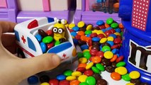 M&M Car Toys & Superhero Surprise Eggs Ice Cream Learn Colors Finger Family Nursery Rhymees Kids