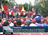 Pueblo venezolano inunda Caracas para rechazar intentos golpistas