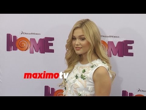 Olivia Holt HOME Los Angeles Premiere Purple Carpet Arrivals