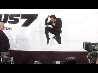 Tony Jaa "Furious 7" Los Angeles Premiere STUNTS