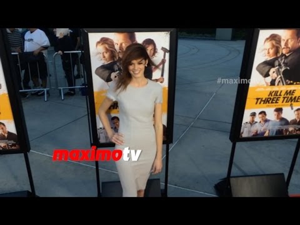 Rachel Melvin "Kill Me Three Times" LA Premiere Red Carpet OOPS!