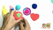 PLAY DOH RAINBOW CAKE! - CREAT Lollipop Rainbow playdoh toys