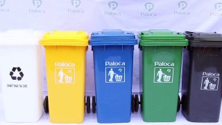 Thùng rác nhựa HDPE 120L