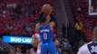 Eric Gordon Blocks Russell Westbrook | Thunder vs Rockets | Game 2 | April 19, 2017 | NBA Playoffs