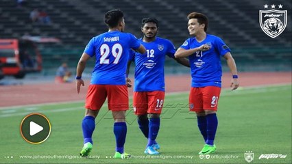 Video: JDT  benam Beoungket Angkor 3-0, layak ke peringkat kalah mati