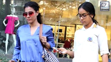 Kajol With Pretty Grown Up Daughter Nysa
