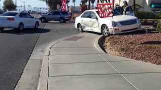 a two car accident near Decatur and Sahara blvd. [360]