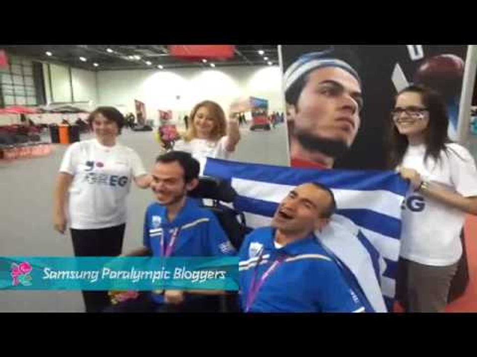 Grigoris Polychronidis - Photo oportunity, Paralympics 2012