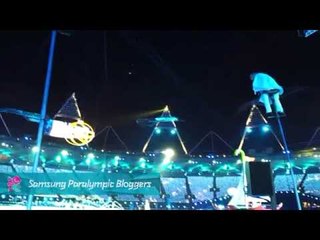 Sara Morganti - Flying at the opening ceremony, Paralympics 2012