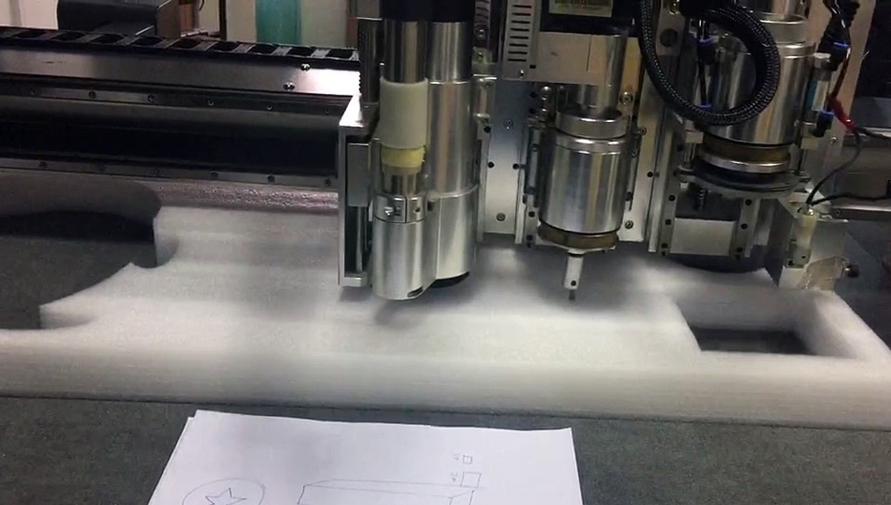 pentagram five-pointed star EPE foam short run production machine