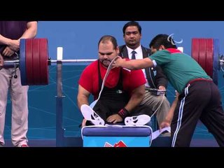 Powerlifting - Men's -90 kg Group A Final - London 2012 Paralympic Games