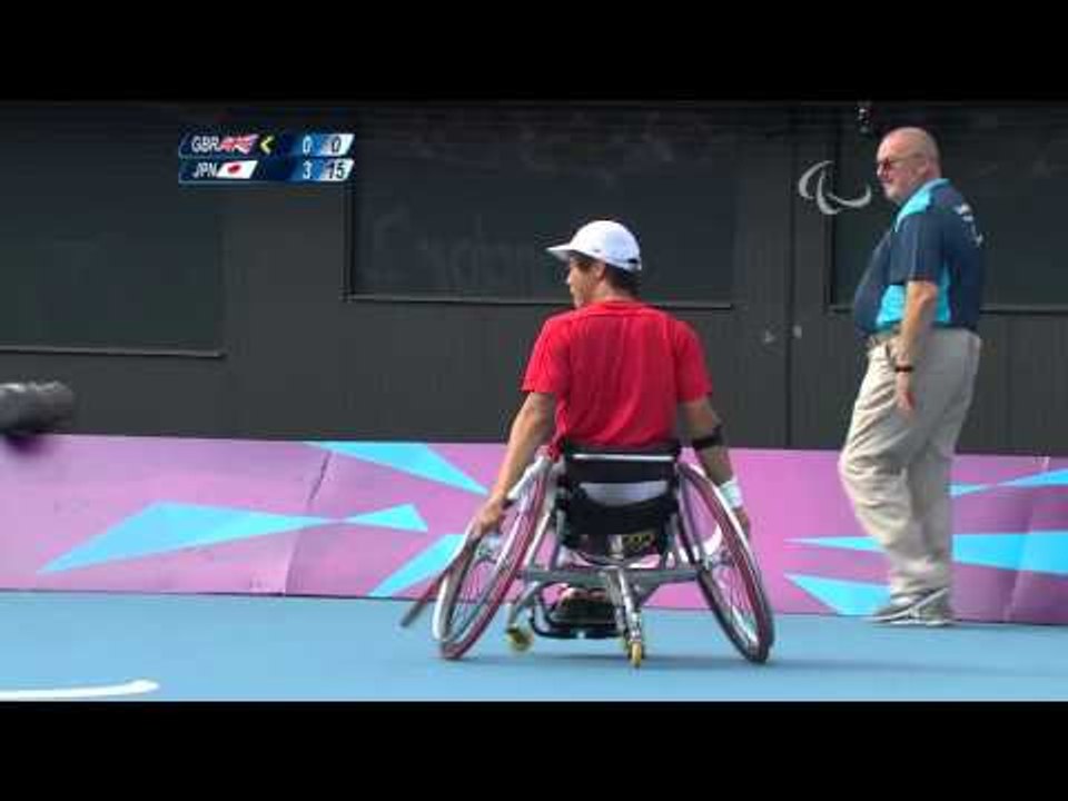 Wheelchair Tennis - GBR vs JPN - Men's Singles...