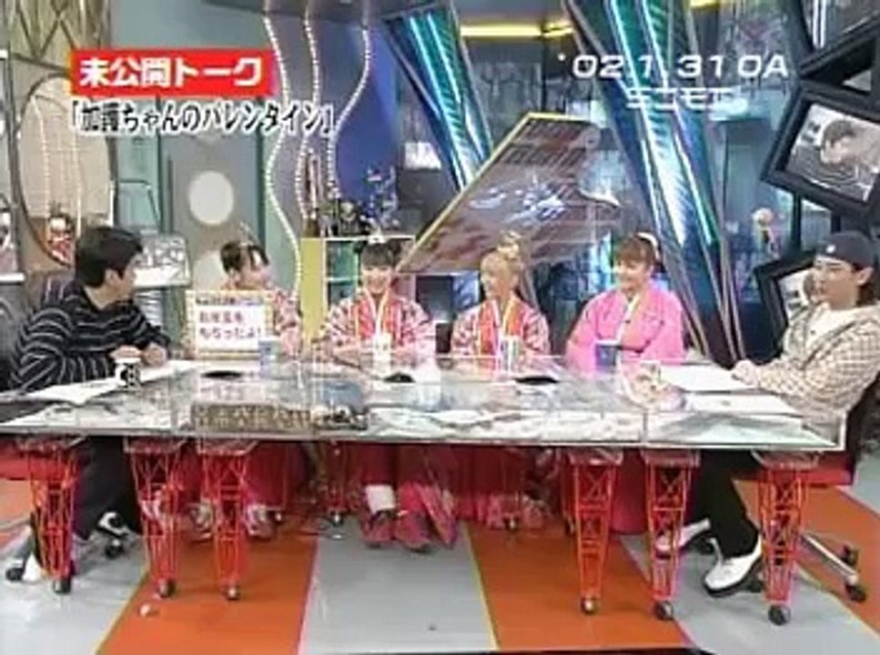 20020411 うたばん未公開トーク モーニング娘。ミニモニ。松浦亜弥 後藤真希