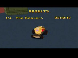 Cup 3 (Medium) Nicktoons Racing PS1 Playtrough