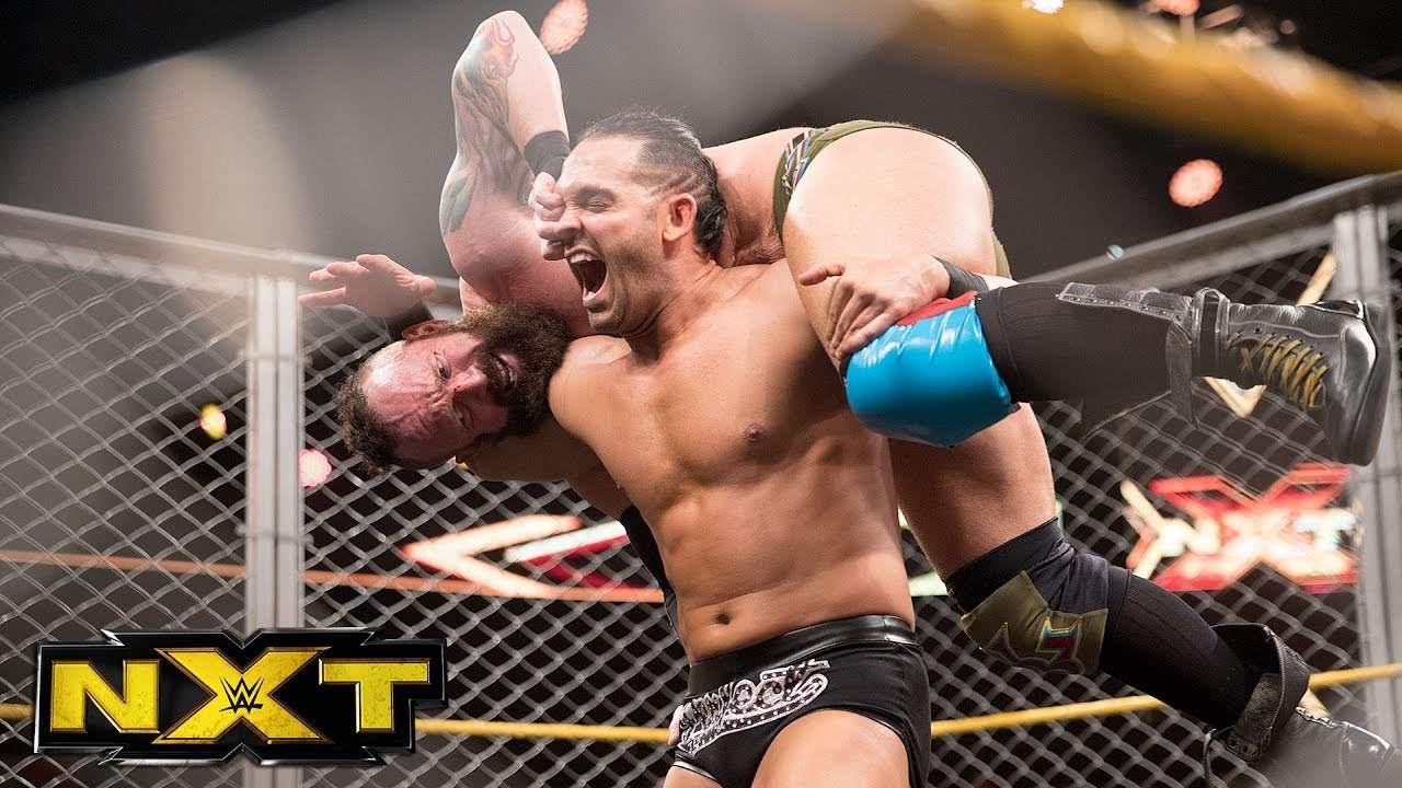 Tye Dillinger vs. Eric Young - Steel Cage Match- WWE NXT, April 19, 2017