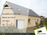 Maison A vendre Villaines la juhel 118m2 - 187 400 Euros