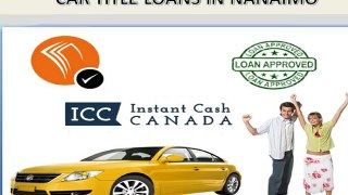 Obtain quick car title loans in Nanaimo