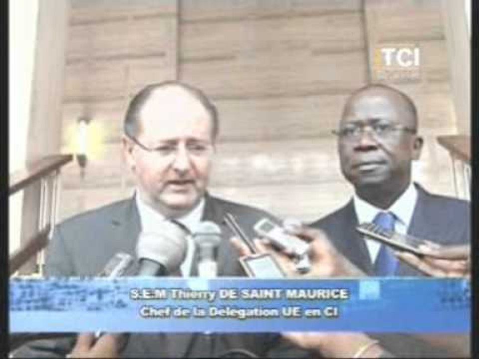Le Président Alassane Ouattara a reçu l'ambassadeur de l'Union Européenne