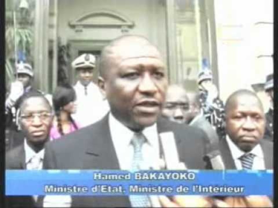 Le Ministre de l'intérieur a eu une séance de travail avec son Homologue Claude guéant à Paris