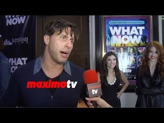 Lorenzo Antonucci Interview WHAT NOW World Premiere Red Carpet