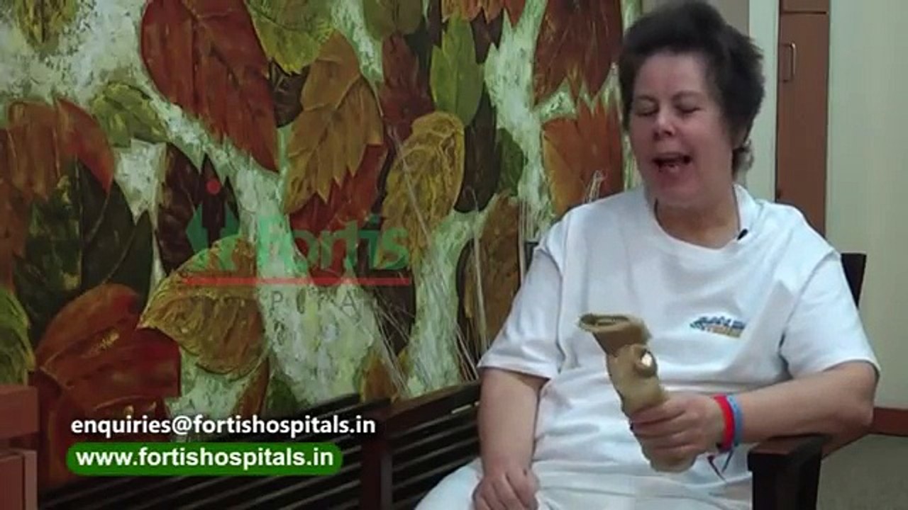 A Canadian patient gets a New Life at Fortis Hospitals,Bangalore