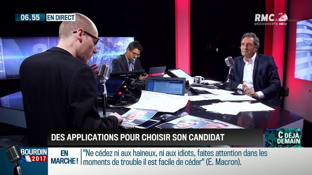 La chronique d'Anthony Morel : Des applications pour choisir son candidat - 20/04