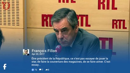 Fillon pique Macron : «être président de la République, ce n’est pas essayer de jouer la star»