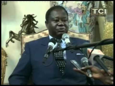 Le President Henri Konan Bedié se prononce sur ses échanges avec le president Ouattara A.