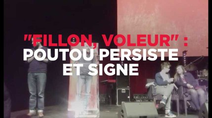 "Fillon a volé dans les caisses de l'État" : la récidive de Philippe Poutou