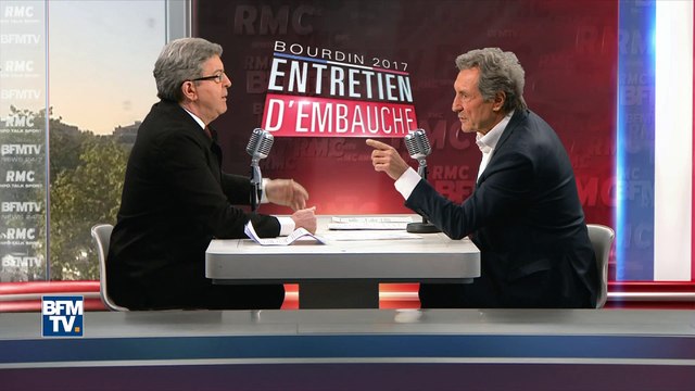 Échange tendu entre Mélenchon et Bourdin sur le Venezuela