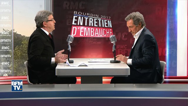 Vif échange entre Mélenchon et Bourdin sur la question vénézuélienne