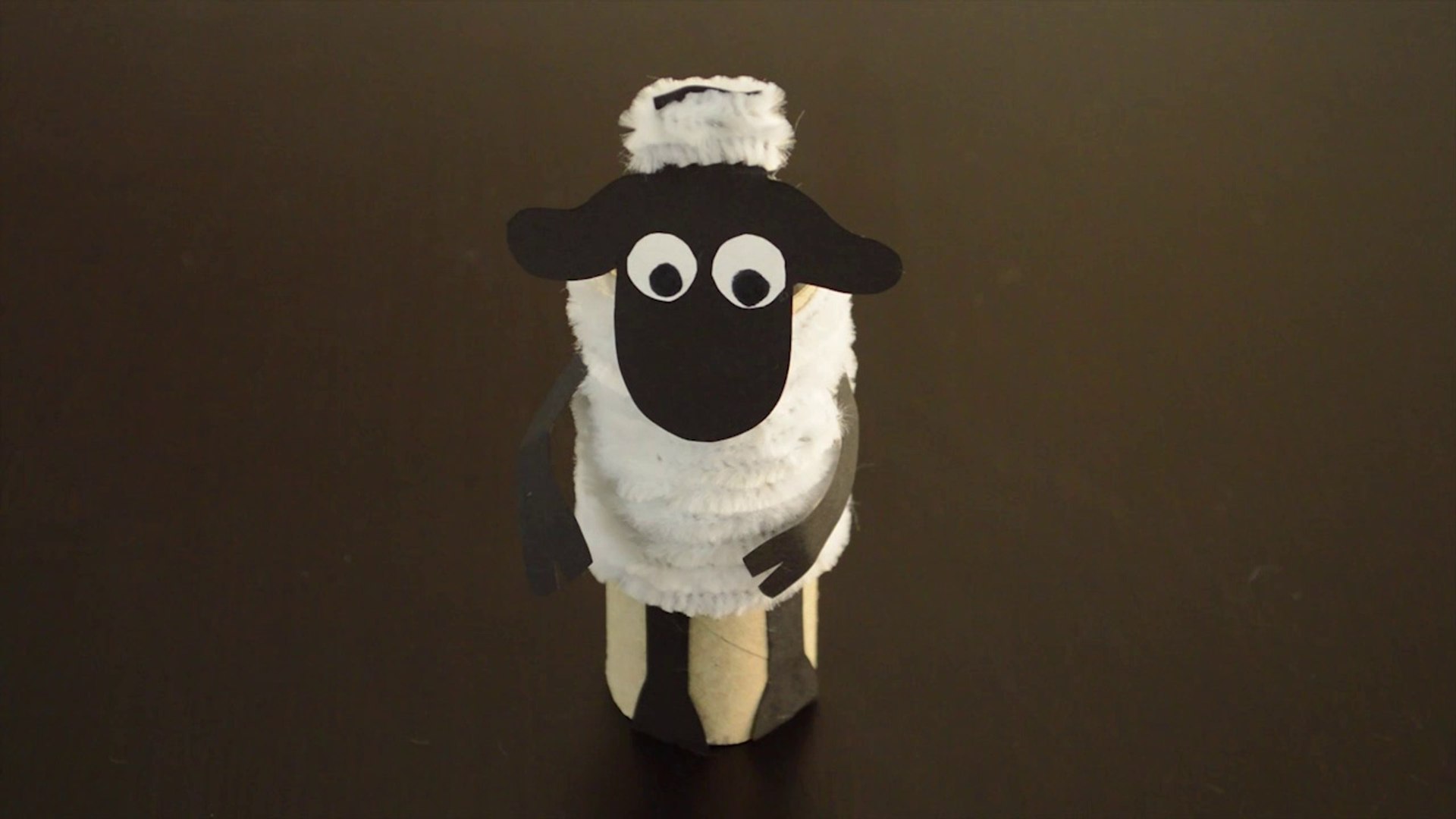 DIY : Shaun le mouton en rouleau de papier toilette - Vidéo Dailymotion