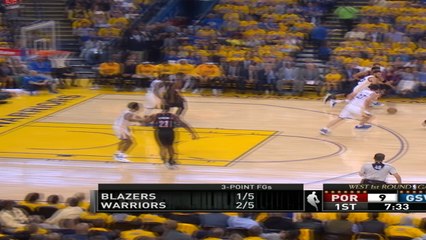 Trail Blazers at Warriors Recap Raw - PAL