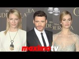 Lily James, Richard Madden, Cate Blanchett 