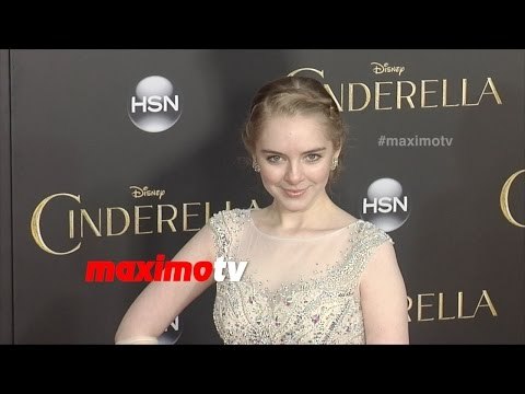 Darcy Rose Byrnes Cinderella World Premiere Red Carpet