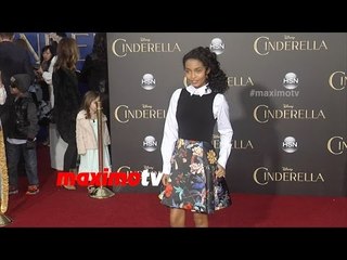 Yara Shahidi "Cinderella" World Premiere Red Carpet