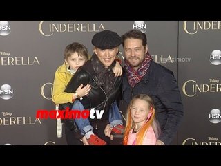 Jason Priestley & Justine Priestley "Cinderella" World Premiere Red Carpet