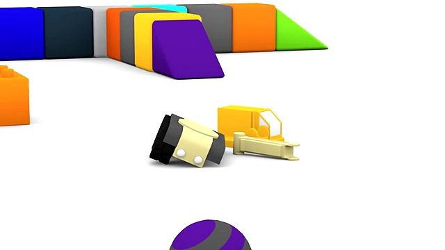 Kid's Cartoons - Clever Cartoon Excavator - Musical Construction Machine!