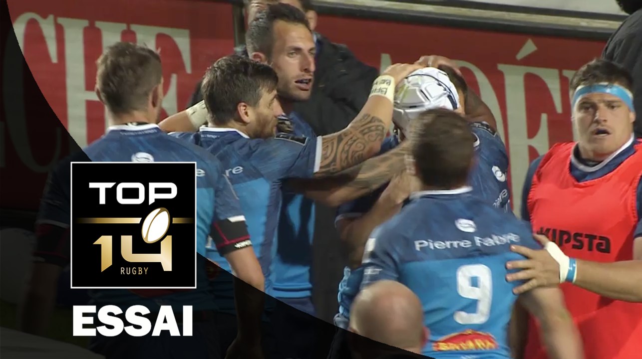 TOP 14 ‐ Essai 2 David SMITH (CAS) – Castres - Paris – J21 – Saison 2016/2017