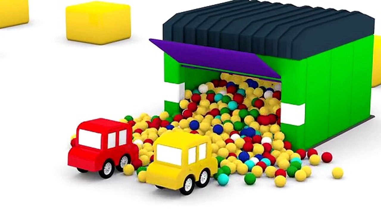 PAINT BALL TARGET! - Cartoon Cars Videos for Kids - Cartoons for Children - Kids Cars Cartoons