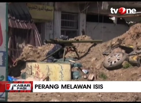 Brigade Polisi Militer Irak Gempur Pertahanan ISIS