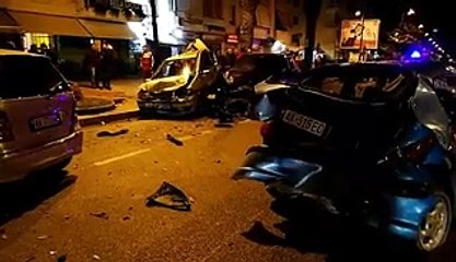 aksidenti me disa makina ne vlore